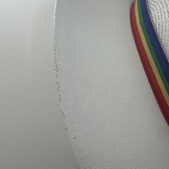 Vintage Gonzalez Cowboy Western Hat Made In Mexico Rainbow PRIDE Ribbon READ - Picture 11 of 12